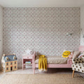 Forest Animals Telft Tiles, Sepia Mural Wallpaper - room preview 03