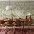 Flowers and Berries Fresh Mural Wallpaper - room preview 03