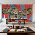Greetings From Oak Ridge Mural Wallpaper - room preview 03