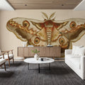 Spooky Halloween Moth II Mural Wallpaper - room preview 03