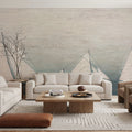 Sailing Ships I Mural Wallpaper - room preview 03