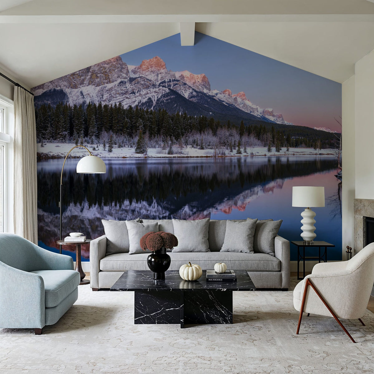 Quarry Lake Mural Wallpaper - room preview 03