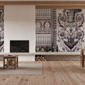 Flower Mountain, Rose Mural Wallpaper - room preview 03