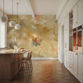 Neutral Blooms Mural Wallpaper - room preview 03
