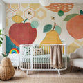 Crazy About Fruit Mural Wallpaper - room preview 03