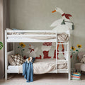 Ducks in the Pumpkin Patch IX Mural Wallpaper - room preview 03