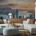 Victoria Harbour Mural Wallpaper - room preview 03