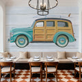 Old Beach Mural Wallpaper - room preview 03