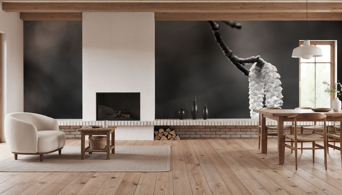 Birch Pollen Mural Wallpaper - room preview 03