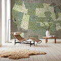 US Map Detailed - Camo Mural Wallpaper - room preview 03