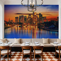 Metropolitan Twilight, Mural Wallpaper - room preview 03