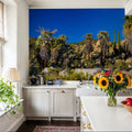 Baja Palms Mural Wallpaper - room preview 03