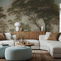 Woodland Brook, Morning Green Mural Wallpaper - room preview 03