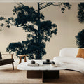 Lone Tree Japan Mural Wallpaper - room preview 03