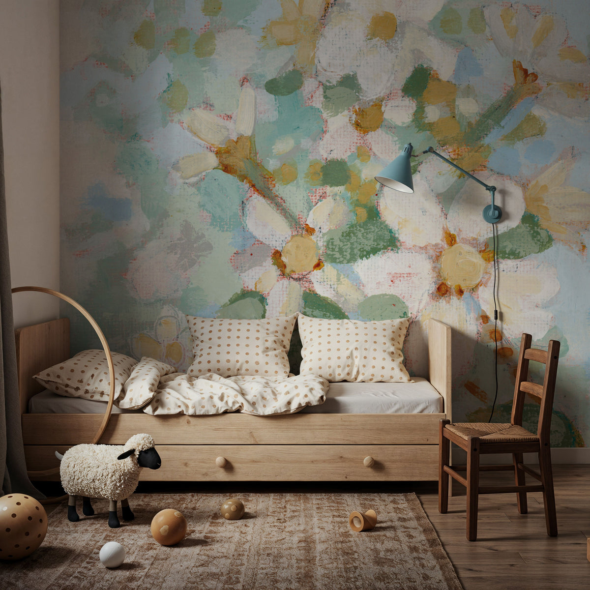 Dogwood Spring I Mural Wallpaper - room preview 03