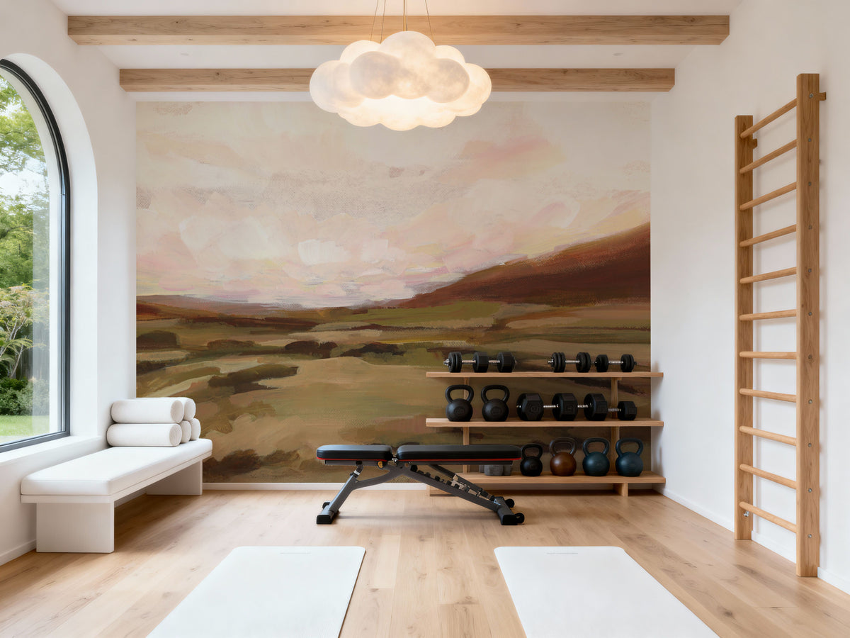 Rose Canyon Mural Wallpaper - room preview 03