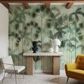 Tropical Trees Mural Wallpaper - room preview 03