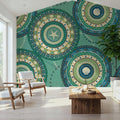Coastal Treasure XV Mural Wallpaper - room preview 03