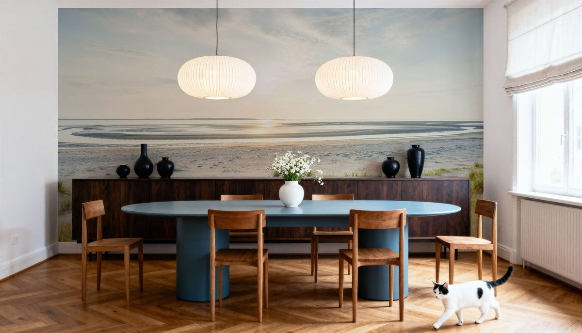 Dune Beach Sunset Mural Wallpaper - room preview 03