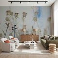 Wild Flowers I Mural Wallpaper - room preview 03