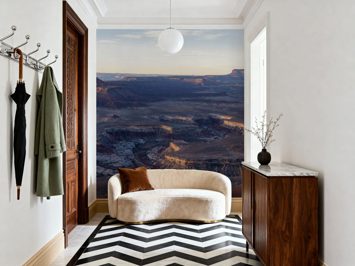 Crimson Buttes of Monument Valley Wide Mural Wallpaper - room preview 03