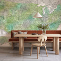 US Map Detailed - Oriole Mural Wallpaper - room preview 03
