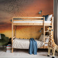 Congress Avenue Bridge Bats Mural Wallpaper - room preview 03