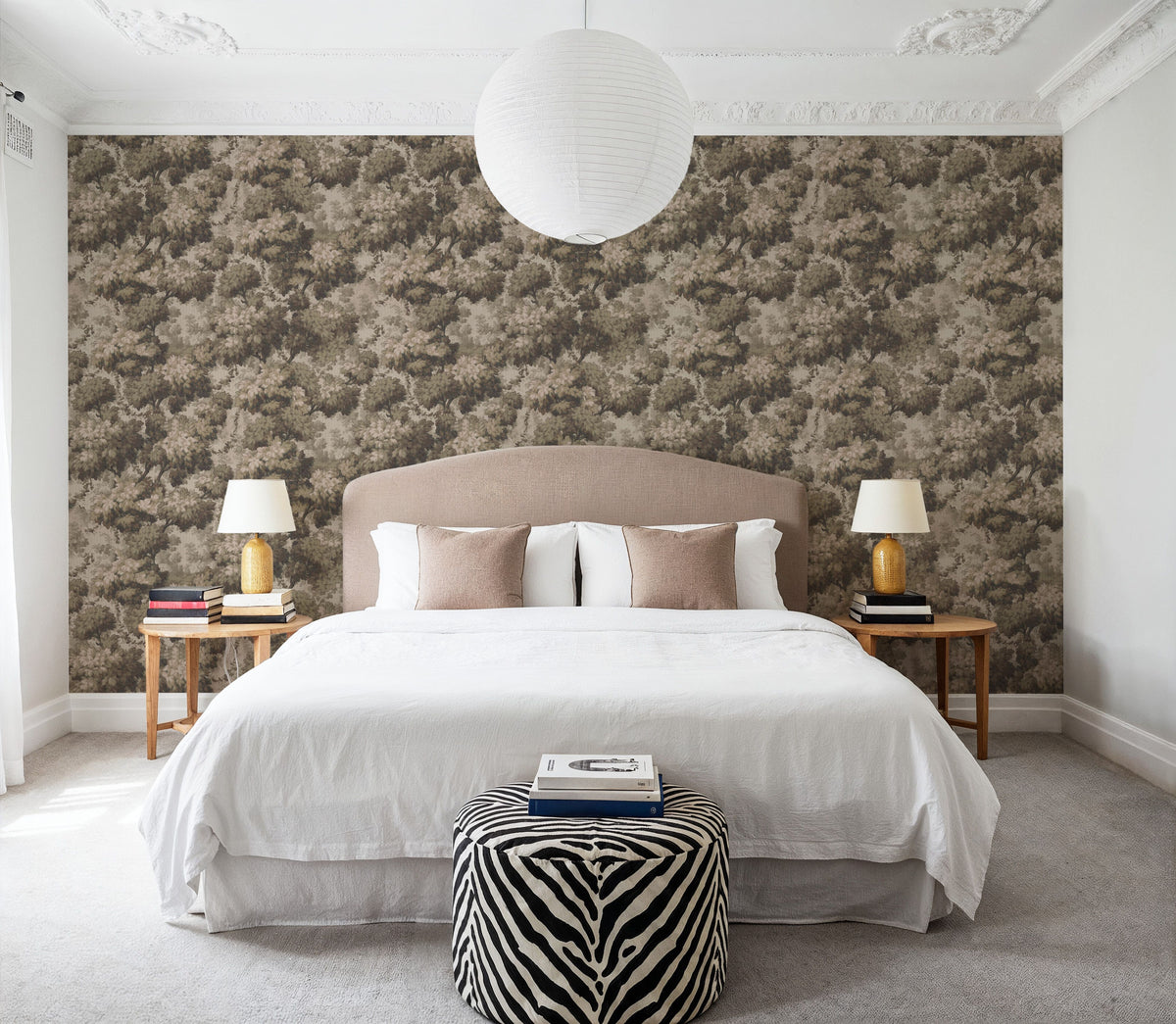Greenwood Linden, Earth Mural Wallpaper - room preview 03
