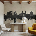 St John's Canada Skyline Concrete Mural Wallpaper - room preview 03