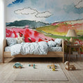 Wind Across the Meadow Mural Wallpaper - room preview 03