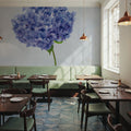 Cape Cod Hydrangea Mural Wallpaper - room preview 03