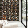 Homley Geometry Mural Wallpaper - room preview 03