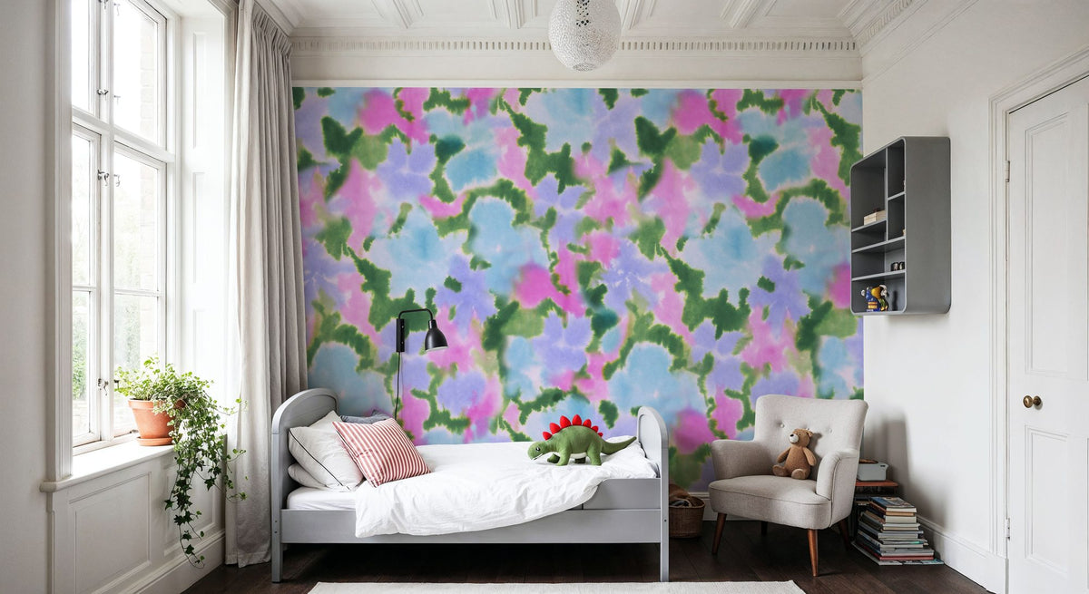 Cloud Burst Mural Wallpaper - room preview 03