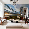 Tower Bridge Study Mural Wallpaper - room preview 03