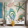 Coastline I Mural Wallpaper - room preview 03