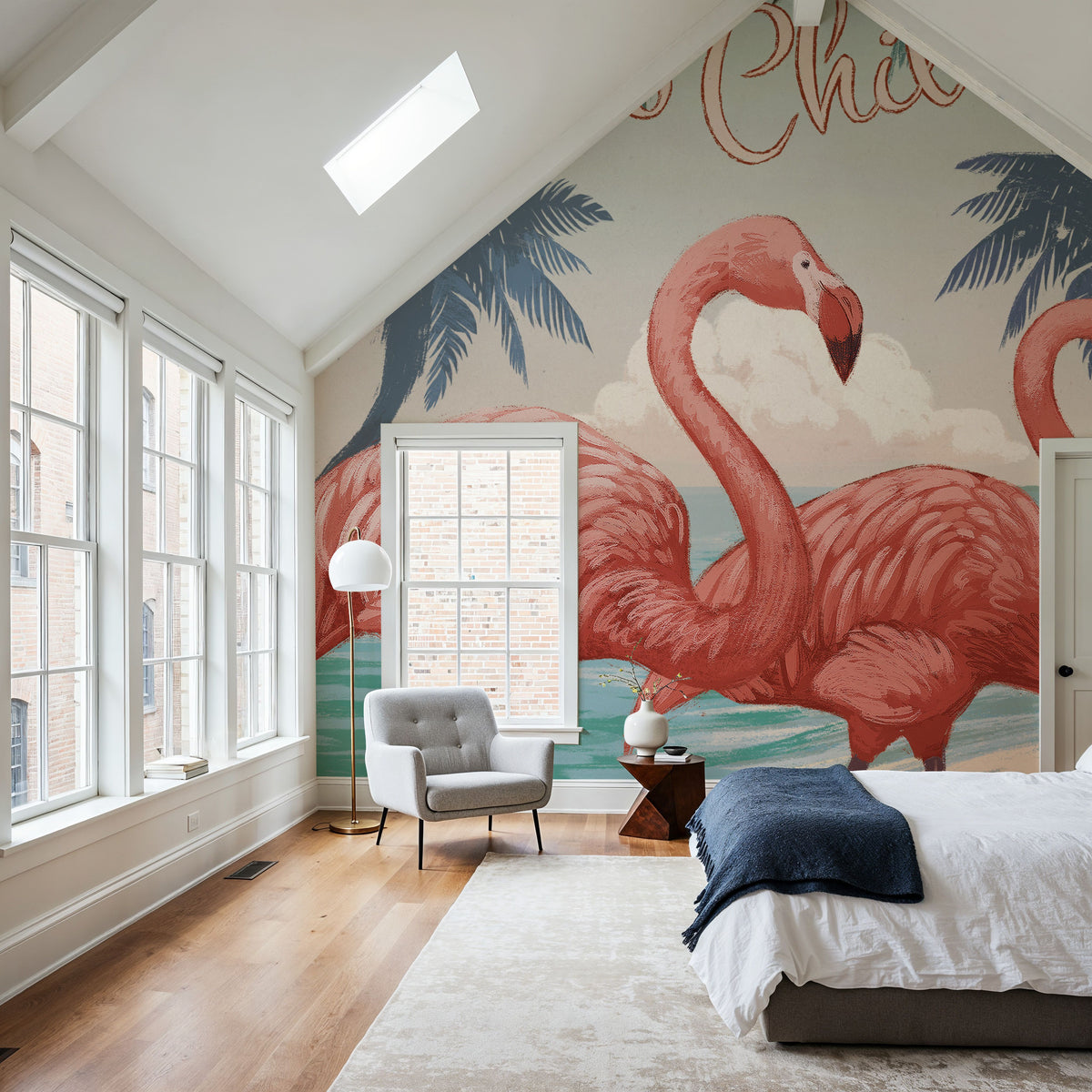 Welcome to Paradise III Mural Wallpaper - room preview 03