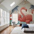 Welcome to Paradise III Mural Wallpaper - room preview 03
