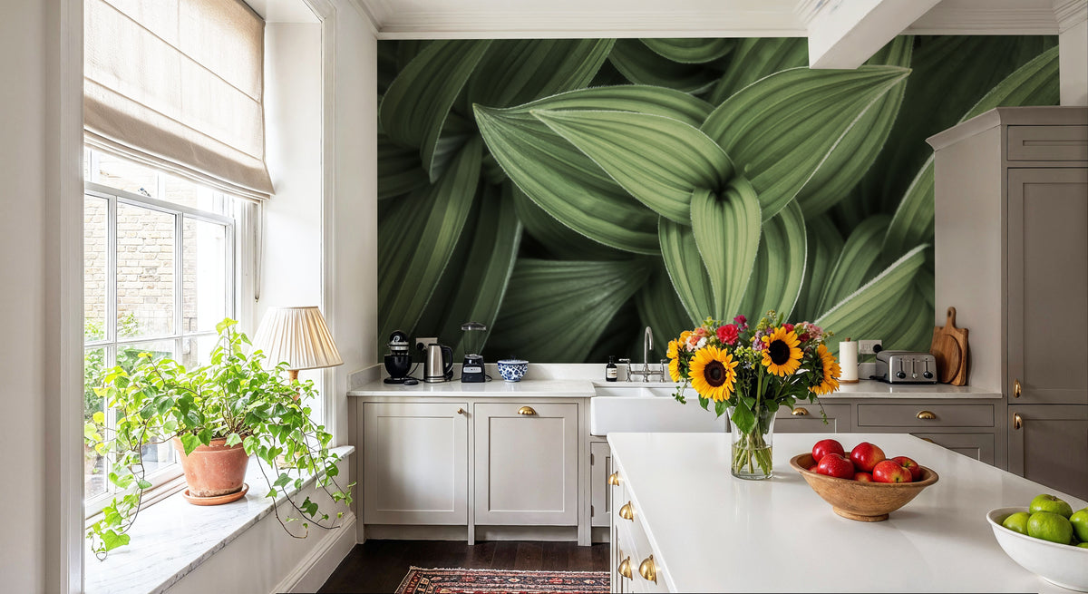 Corn Lily Mural Wallpaper - room preview 03