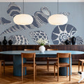 Coastal Shells I Mural Wallpaper - room preview 03