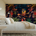 Exotic Plants Bloom Mural Wallpaper - room preview 03