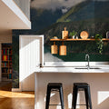 Diablo Lake and Colonial Peak Mural Wallpaper - room preview 03