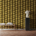 Ditsy Floral Clusters, Mud Mural Wallpaper - room preview 03