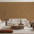 Leopard Fur Texture No.I Mural Wallpaper - room preview 03