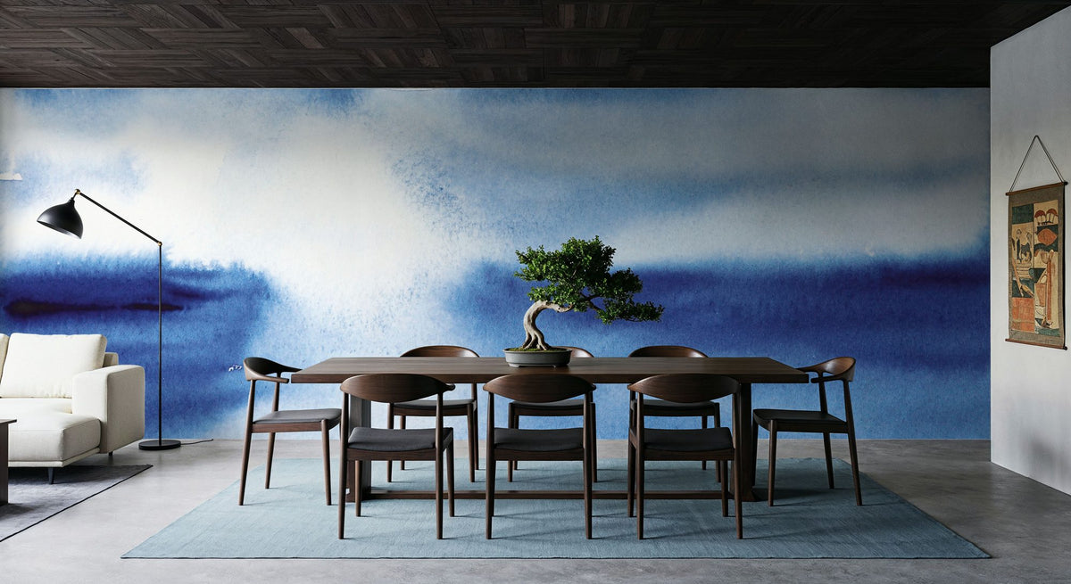 Ocean Blue Pt.3 Mural Wallpaper - room preview 03