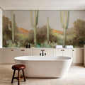 Sunrise Desert III Neutral Mural Wallpaper - room preview 03