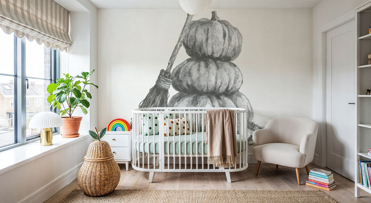 Spooky Halloween VI Mural Wallpaper - room preview 03