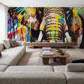 Street Safari Mural Wallpaper - room preview 03