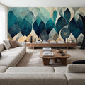 Dry Leaves Mural Wallpaper - room preview 03