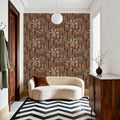 Palmera Luxe, Capuccino Mural Wallpaper - room preview 03