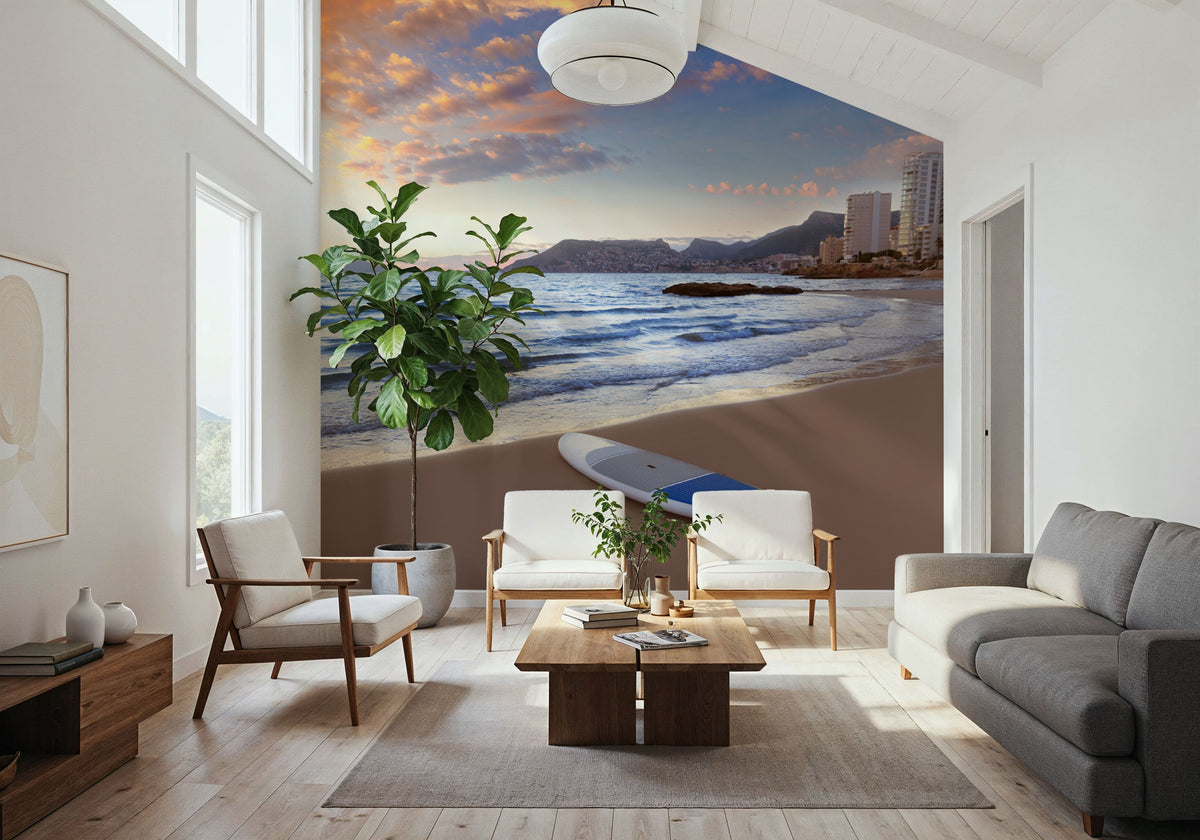 Paddle Surf Mural Wallpaper - room preview 03